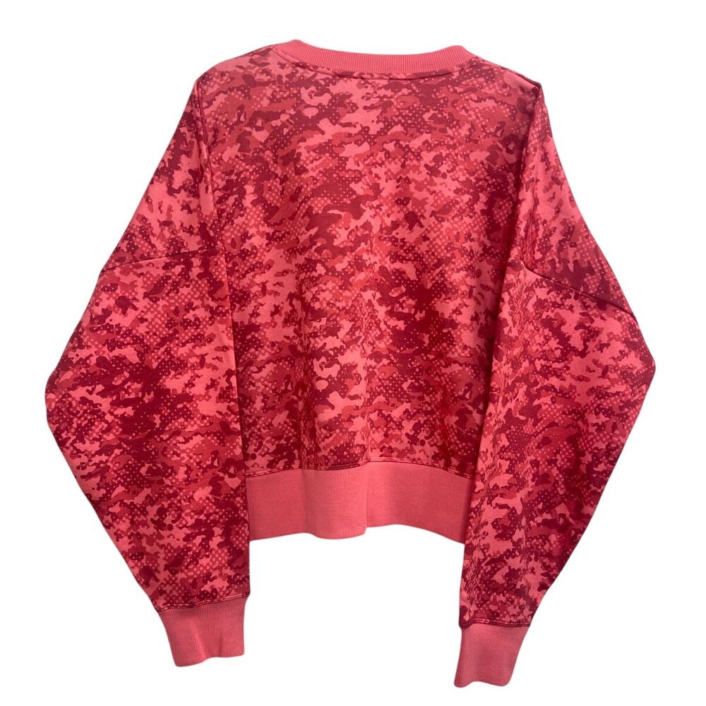 NWT Under Armour Rival Fleece Camo Crew Sweatshirt Women’s Size XL (1373027 849) - Picture 4 of 6